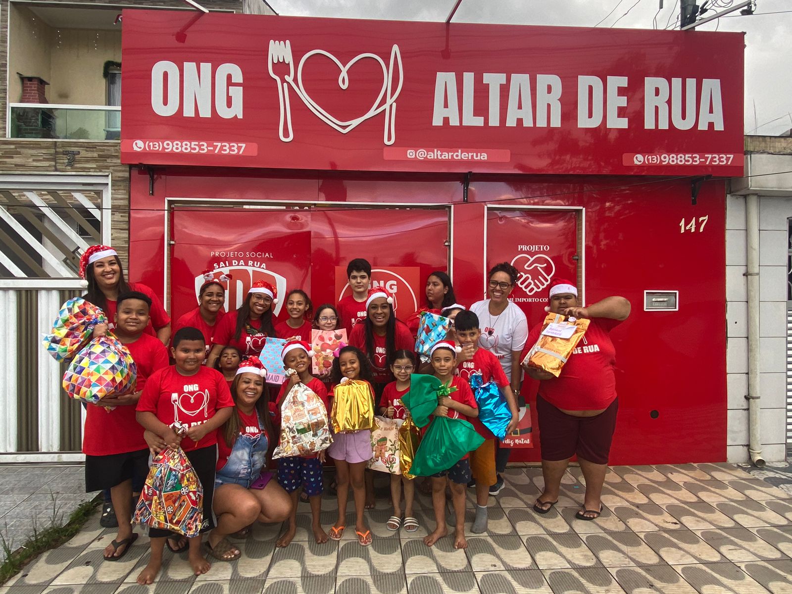 Equipe ONG Altar de Rua